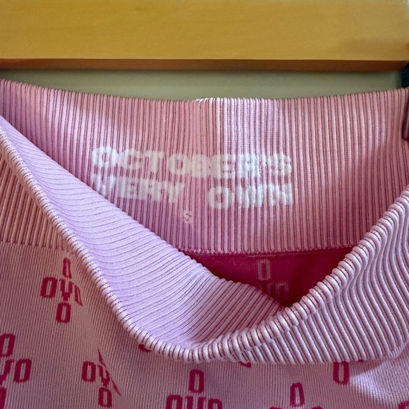 OVO - Woman’s Monogram Rib Knit Bike Short - Picture 2 of 4